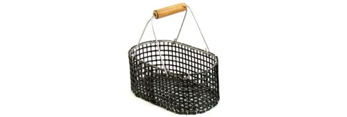 Panier coquillages inox maille pvc - Seanox