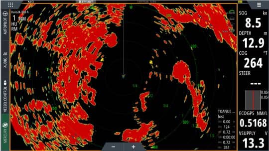 visualisation radar, dispositif de sécurité