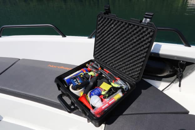 Outillage pour bateau réparation boite à outil
