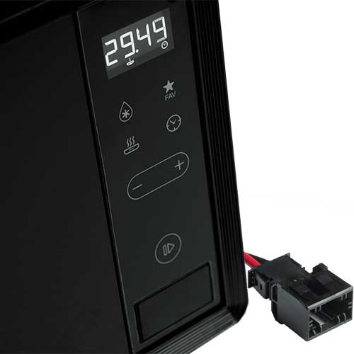 Prise 24V et panneau de commande du four à micro-ondes Dometic MWO 24