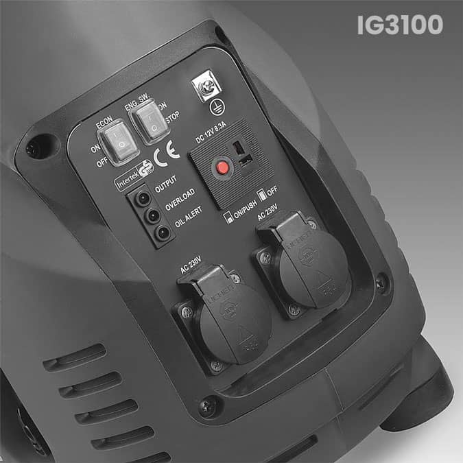 Groupe electrogene IG3100 EUROM vu devant