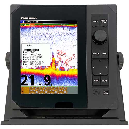 Fonction TrueEcho Chirp du sondeur Furuno FCV800