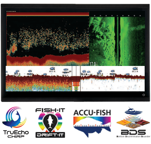 Sondeur CHIRP intégré au NavNet TZtouchXL Furuno