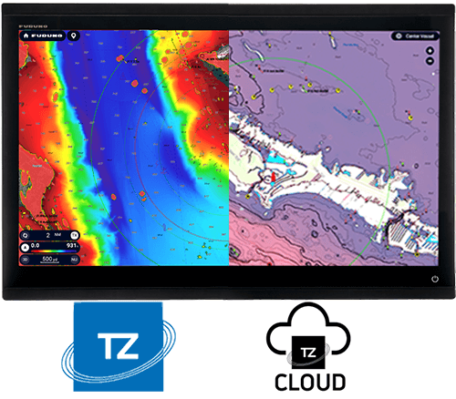 Cartographie TZMaps de la gamme NaveNet TZtouchXL Furuno