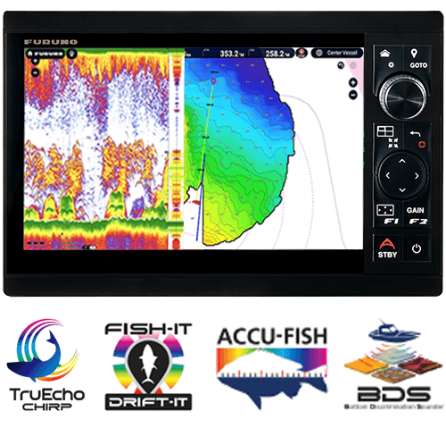 Sondeur CHIRP intégré au NavNet TZtouchXL Furuno