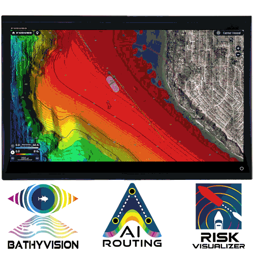 Bathyvision, AI avoidance et Risk Visualizer de la gamme TZTouchXL Furuno
