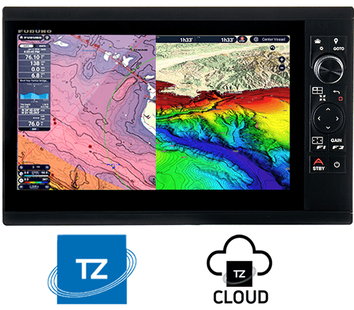 Cartographie TZMaps de la gamme NaveNet TZtouchXL Furuno
