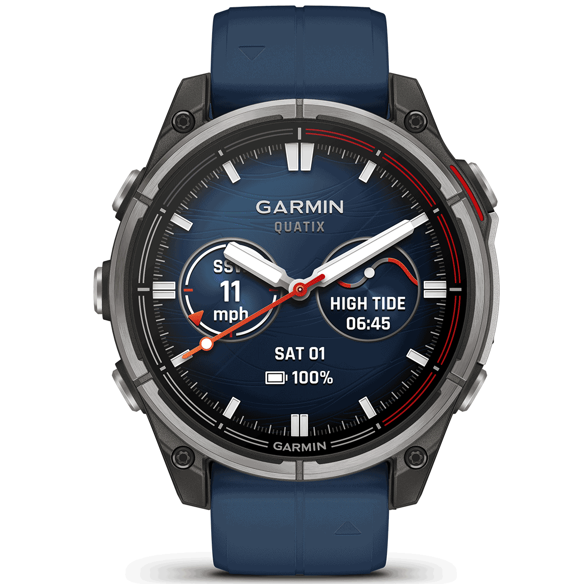Contrôle du bateau au poignet avec la montre connectée Garmin Quatix 8