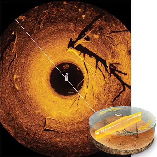 Les détails de la sonde module 360 Imaging Hummibird