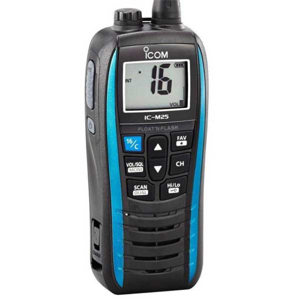 Caractéristiques techniques de la VHF Icom IC-M25EURO