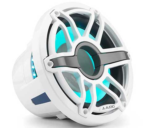 JL Audio M6 8 Classic Blanc avec LED
