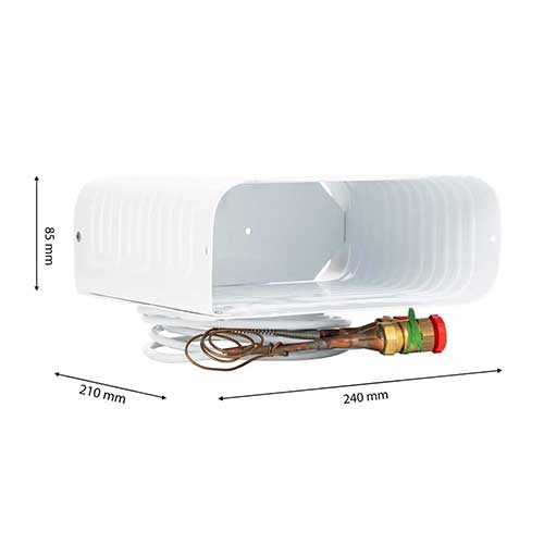 dimensions évaporateur en 