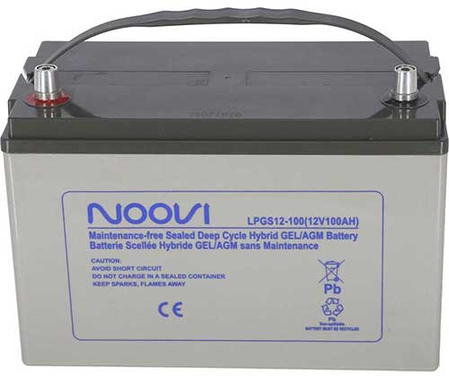 Batterie Hybrid Gel AGM 12V 100A
