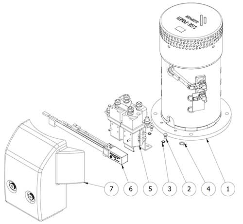 moteur complet pour propulseur SE210