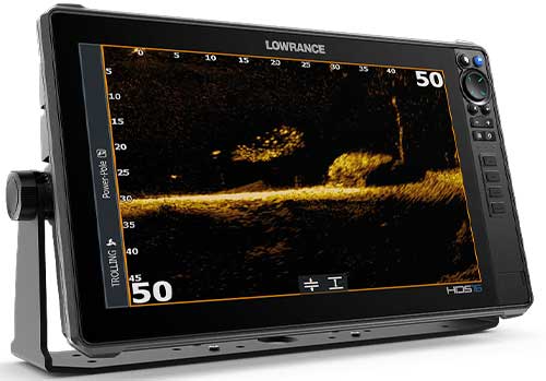 Vue forward de la sonde active target 2 XL Lowrance