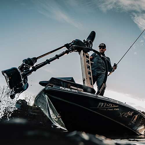 gps amélioré et hélice anti-algues du moteur électrique avant Minn Kota Ultrex 80 MDI+