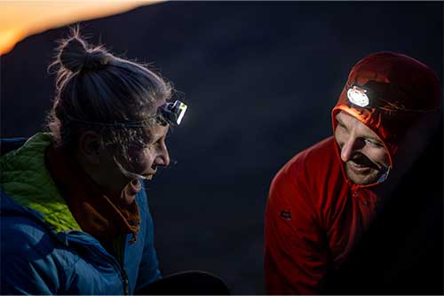 Lampe frontale Swift LT Petzl - 3 mode d'éclairage