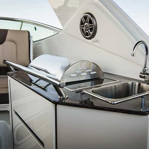 Construction marine du babrbecue électrique pour bateau Kenyon Floridian
