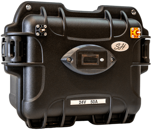 Valise lithium LifeP04 SH-Lithium pour alimenter moteur électrique 