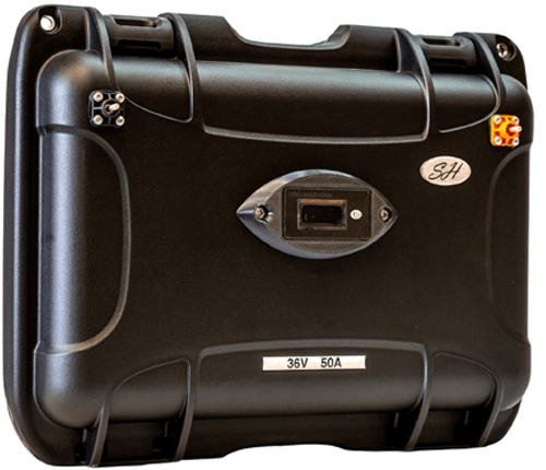 Valise lithium LifeP04 SH-Lithium pour alimenter moteur électrique 