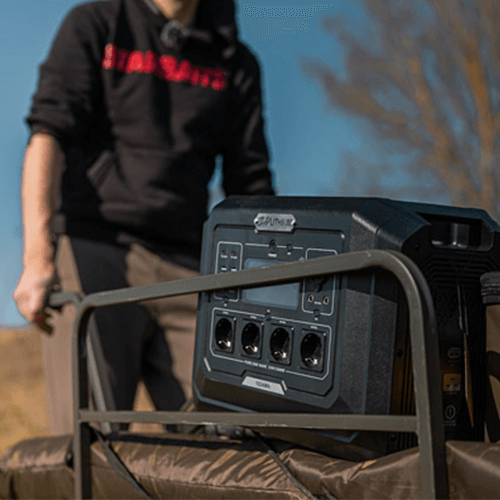 Prises et connectiques de la station nomade lithium SH lithium 2500W