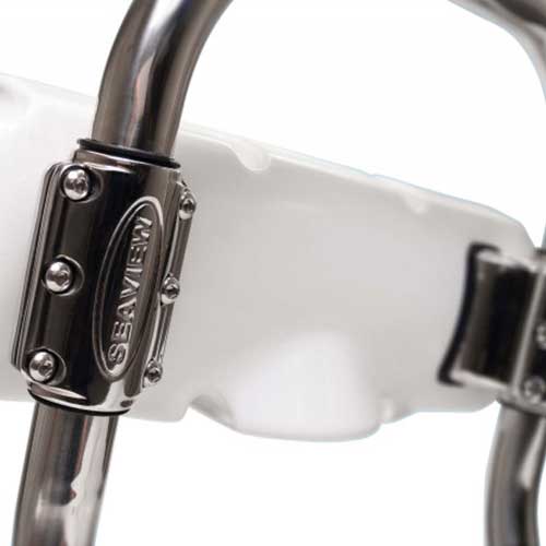 Fixation sur tubes des Sail POD Seaview pour traceurs de cartes