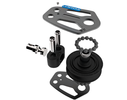 Poulie Lewmar HTX 50 mm - accastillage aluminium