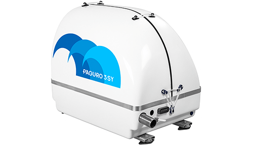 Groupe électrogène marin VTE Paguro 3 SY insonorisé et compact