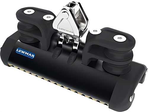 Chariot Lewmar HTX T1 - cardan et paire de réas doubles