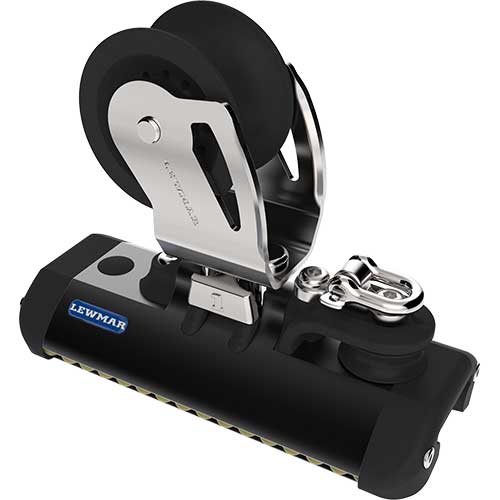 Chariot de génois Lewmar HTX T1 a glissieres avec rea simple et ringot