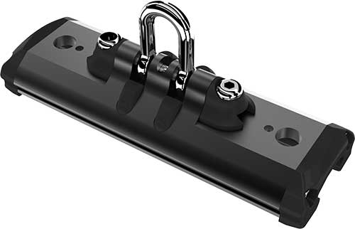 Chariot NTR Lewmar à glissières SR avec manille taille 1