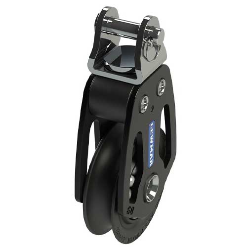 poulie de drisse à chappe 50 mm